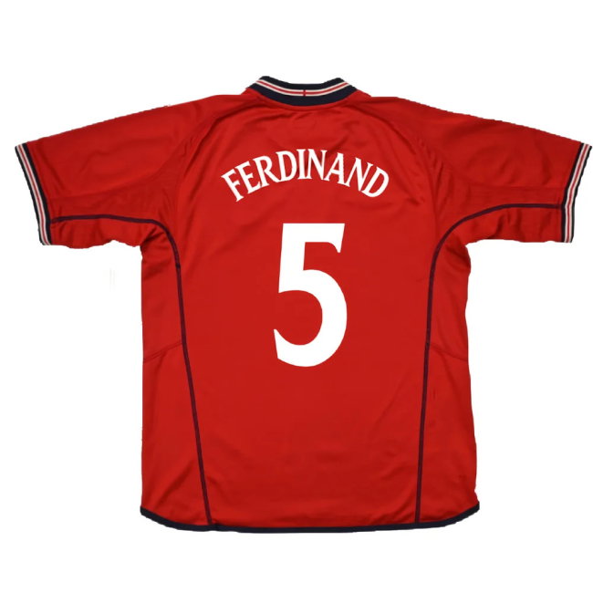 England 2002-04 Away (XL) (Excellent) (FERDINAND 5)