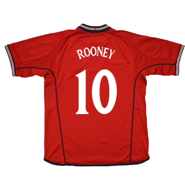 England 2002-04 Away Shirt (M) (Excellent) (ROONEY 10)