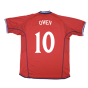 England 2002-04 Away Shirt (Excellent) (Owen 10)