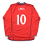 England 2002-04 Long Sleeve Away Shirt (M) (Excellent) (Owen 10)