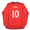 England 2002-04 Long Sleeve Away Shirt (XL) (Excellent) (Owen 10)