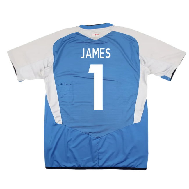 England 2003-05 GK Home Shirt (XL) (Excellent) (James 1)