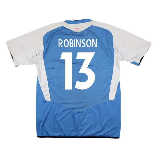 England 2003-05 GK Home Shirt (XL) (Excellent) (Robinson 13)