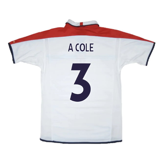 England 2003-05 Home (Excellent) (A Cole 3)
