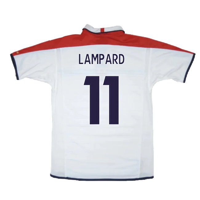 England 2003-05 Home Shirt (XL) (Very Good) (Lampard 11)