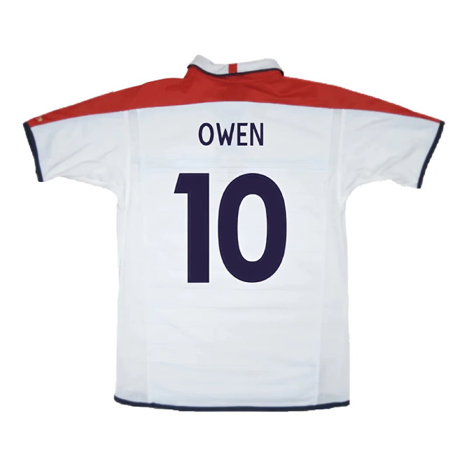 England 2003-05 Home (Excellent) (Owen 10)