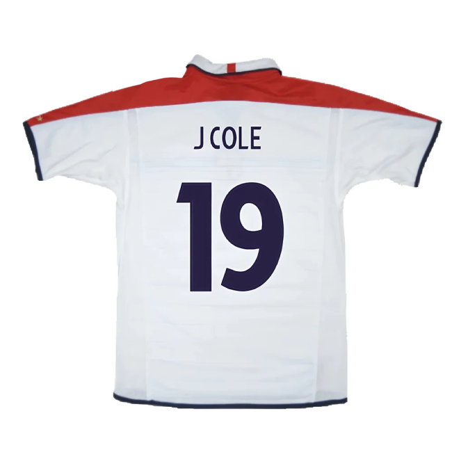 England 2003-05 Home Shirt (Excellent) (J Cole 19)