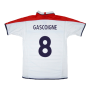 England 2003-05 Home Shirt (M) (Very Good) (GASCOIGNE 8)