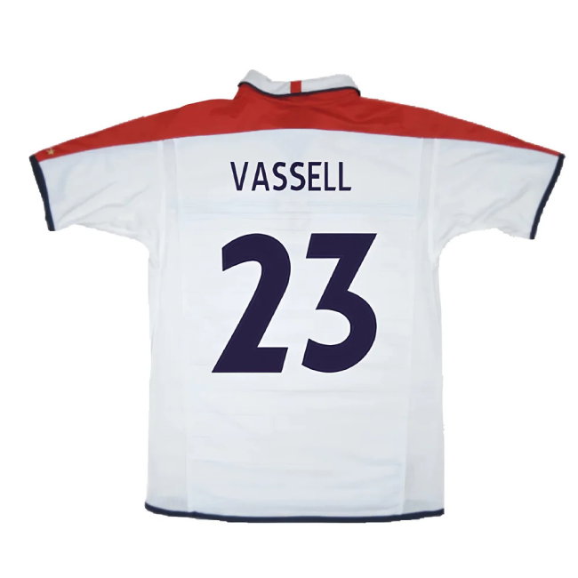 England 2003-05 Home Shirt (Excellent) (Vassell 23)