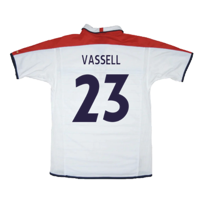 England 2003-05 Home Shirt ((Very Good) L) (Vassell 23)