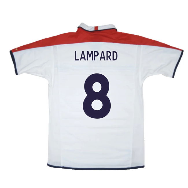 England 2003-05 Home Shirt (XL) (Excellent) (LAMPARD 8)
