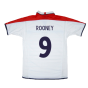 England 2003-05 Home Shirt (XL) (Very Good) (ROONEY 9)