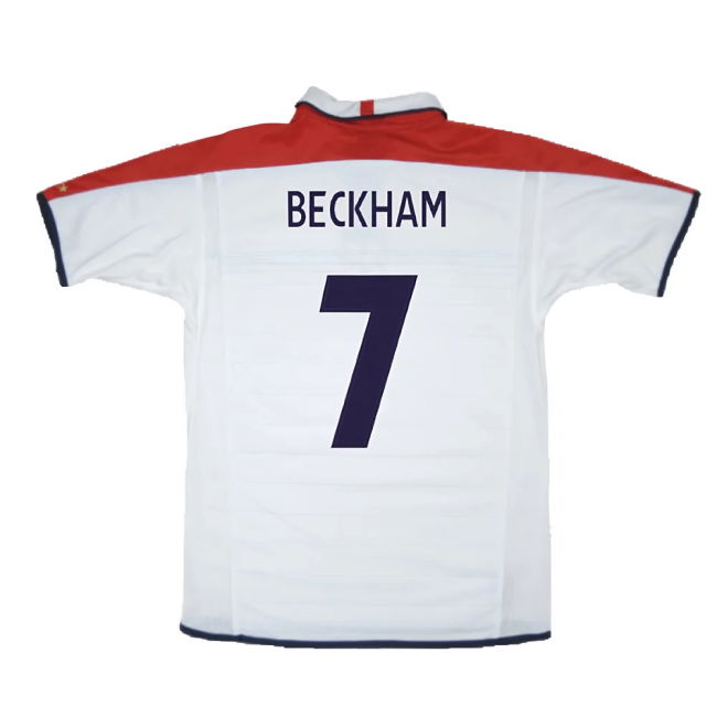 England 2003-05 Home Shirt (XXL) (Excellent) (BECKHAM 7)