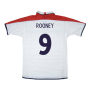 England 2003-05 Home Shirt (XXL) (Excellent) (ROONEY 9)