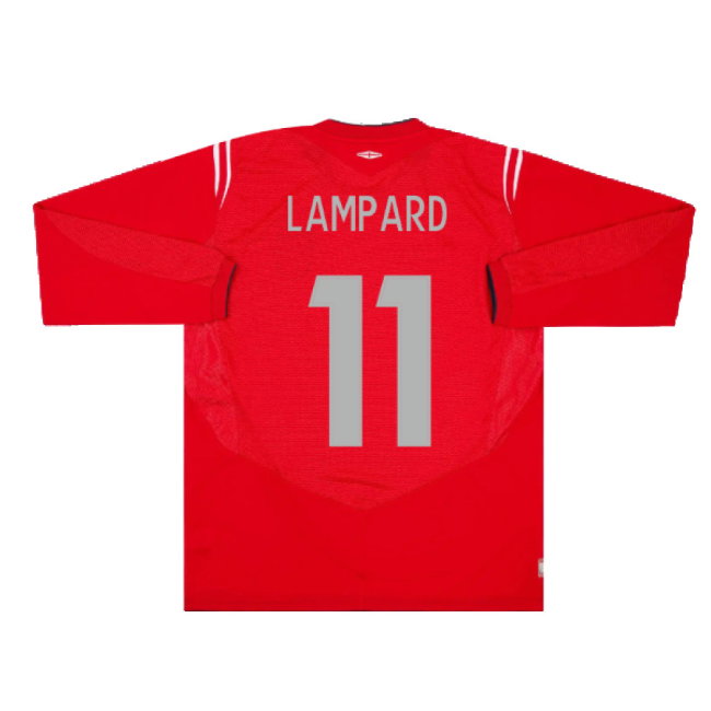 England 2004-06 Away L/S (L) (Excellent) (Lampard 11)