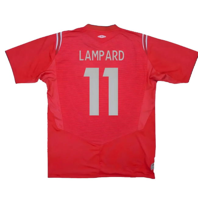 England 2004-06 Away Shirt (M) (Excellent) (Lampard 11)