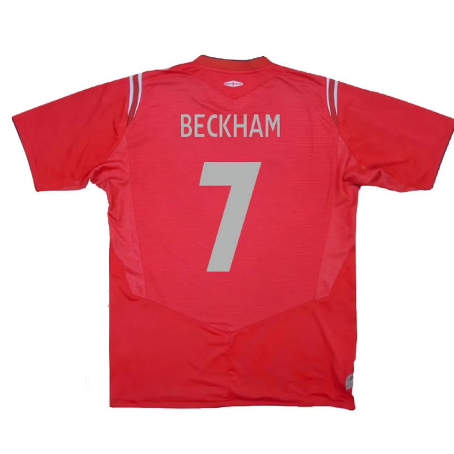 England 2004-06 Away Shirt (Very Good) (BECKHAM 7)