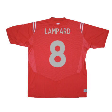 England 2004-06 Away Shirt (Very Good) (LAMPARD 8)