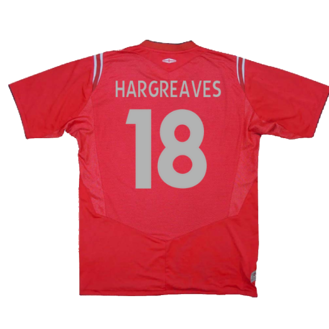 England 2004-06 Away Shirt (XL) (Excellent) (Hargreaves 18)