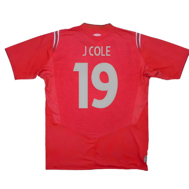 England 2004-06 Away Shirt (XL) (Excellent) (J Cole 19)