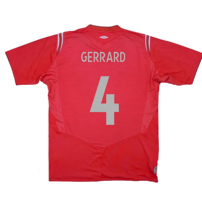 England 2004-06 Away Shirt (XL) (Very Good) (GERRARD 4)