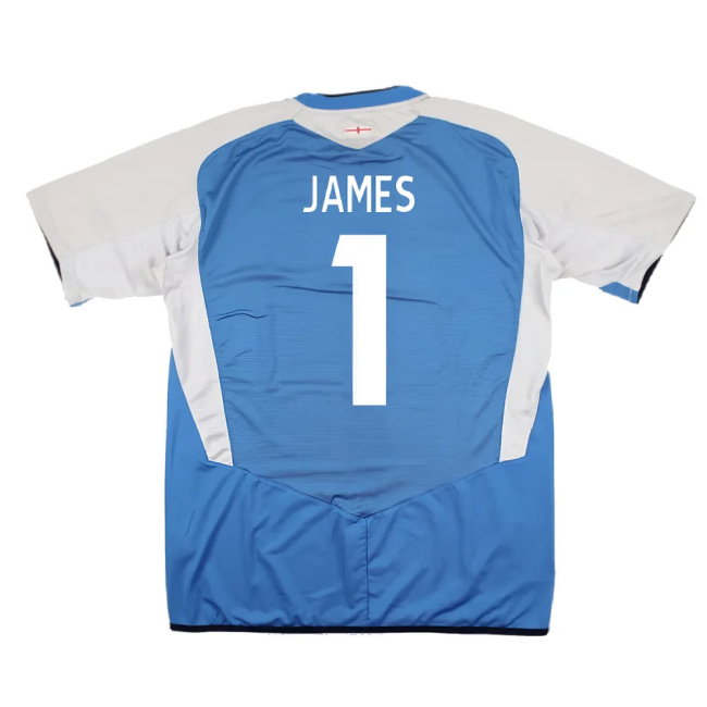 England 2004-06 Goalkeeper Shirt (L) (Excellent) (James 1)