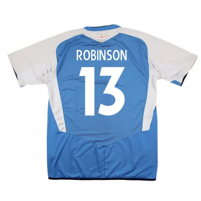 England 2004-06 Goalkeeper Shirt (L) (Excellent) (Robinson 13)