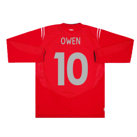 England 2004-2006 Away Shirt (S) (Excellent) (Owen 10)