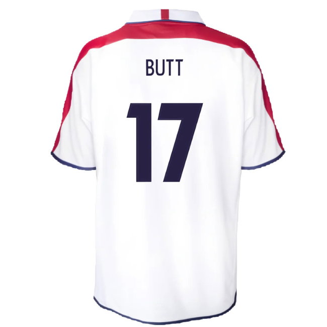 England 2004 Retro Football Shirt (Butt 17)