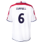 England 2004 Retro Football Shirt (Campbell 6)