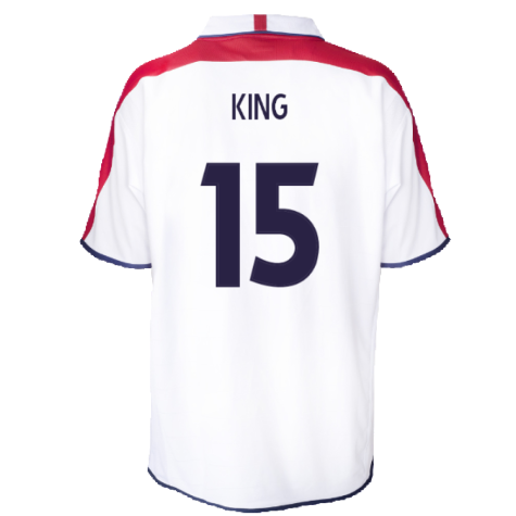 England 2004 Retro Football Shirt (King 15)