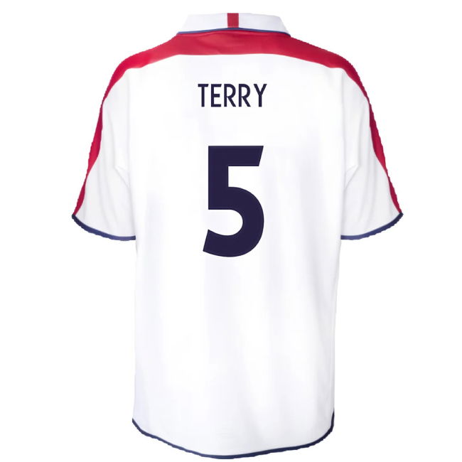 England 2004 Retro Football Shirt (Terry 5)