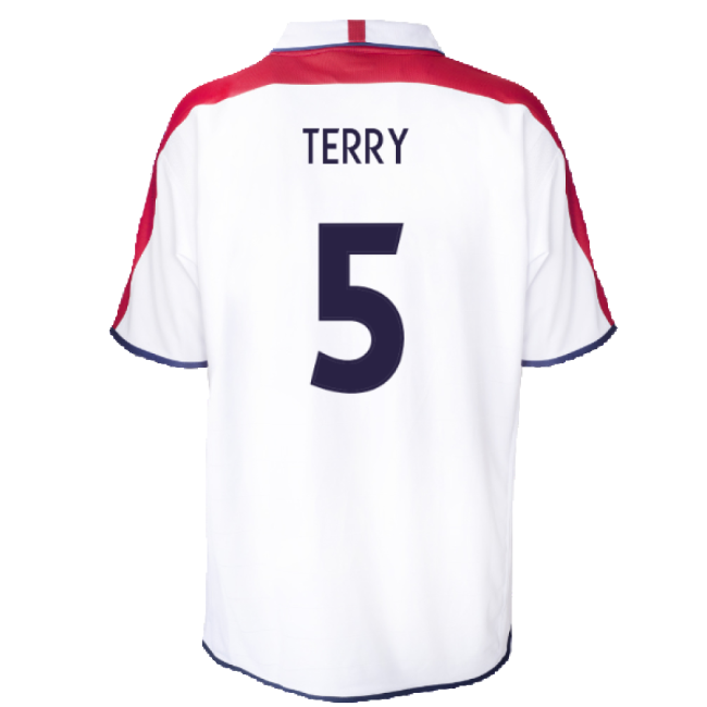 England 2004 Retro Football Shirt (Terry 5)