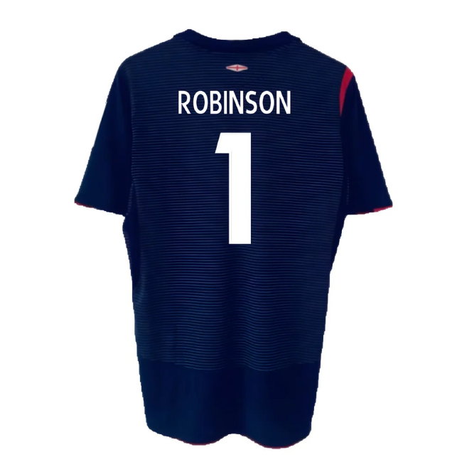 England 2005-07 GK Home Shirt (XL) (Excellent) (Robinson 1)