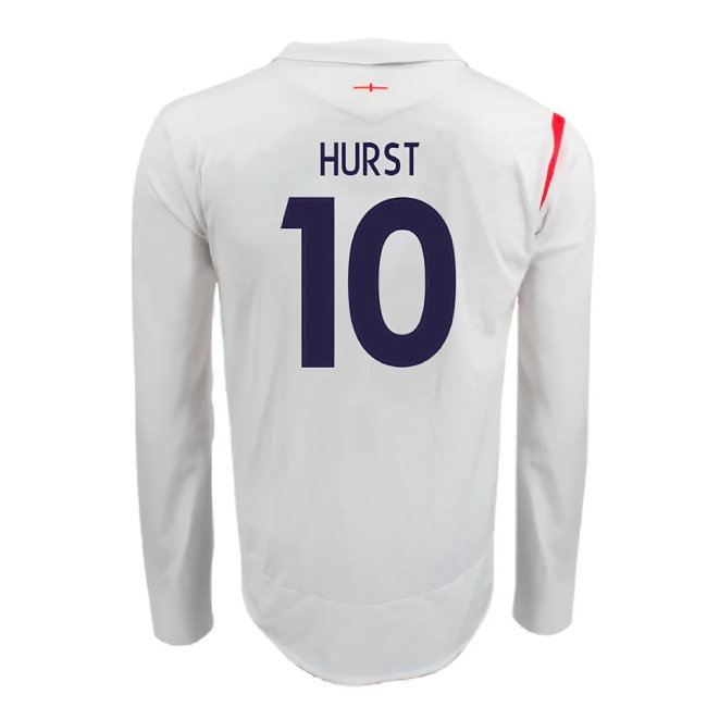 England 2005-07 Home Long Sleeve Shirt (XL) (Very Good) (HURST 10)