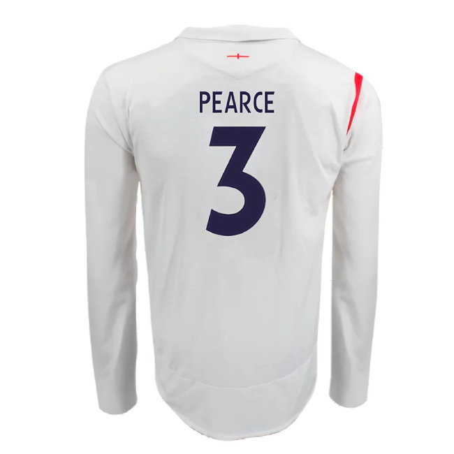 England 2005-07 Home Long Sleeve Shirt (XL) (Very Good) (PEARCE 3)