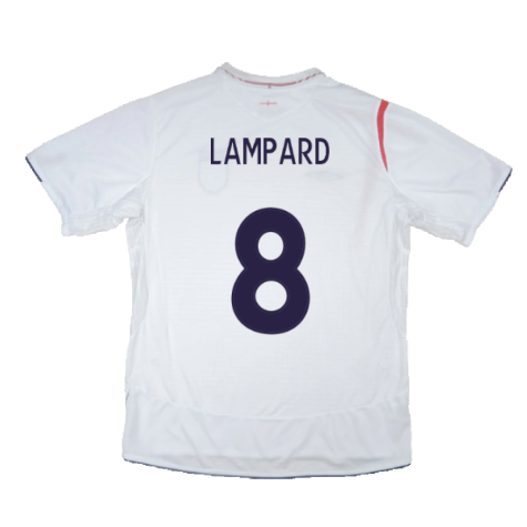 England 2005-07 Home (M) (Excellent) (LAMPARD 8)