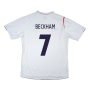 England 2005-07 Home Shirt (M) (Very Good) (BECKHAM 7)