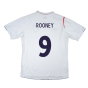 England 2005-07 Home Shirt (S) (Fair) (ROONEY 9)