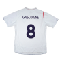England 2005-07 Home Shirt (XL) (Excellent) (GASCOIGNE 8)