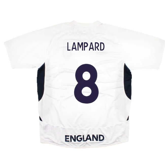 England 2005-07 Umbro Training Shirt (L) (Mint) (LAMPARD 8)