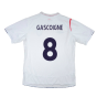 England 2005-2007 Home Shirt (3XL) (Good) (GASCOIGNE 8)