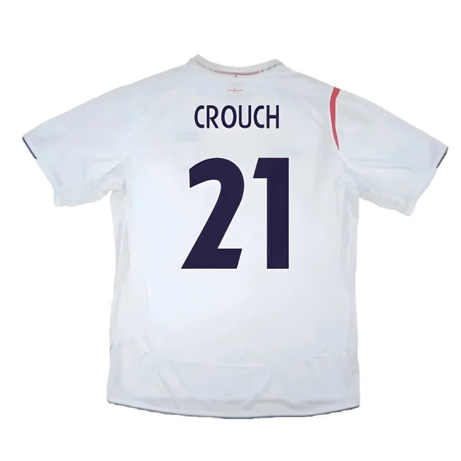 England 2005-2007 Home Shirt (XXL) (Very Good) (Very Good) (CROUCH 21)
