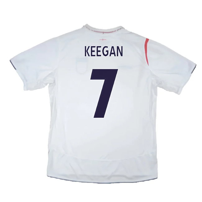 England 2005-2007 Home Shirt (XXL) (Very Good) (Very Good) (KEEGAN 7)
