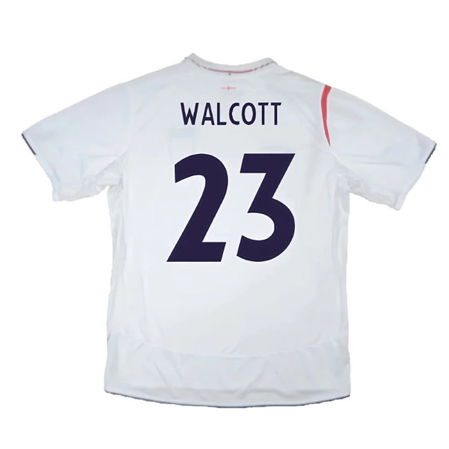 England 2005-2007 Home Shirt (XXL) (Very Good) (Very Good) (WALCOTT 23)