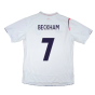 England 2005-2007 Home Shirt (XL) (Excellent) (BECKHAM 7)