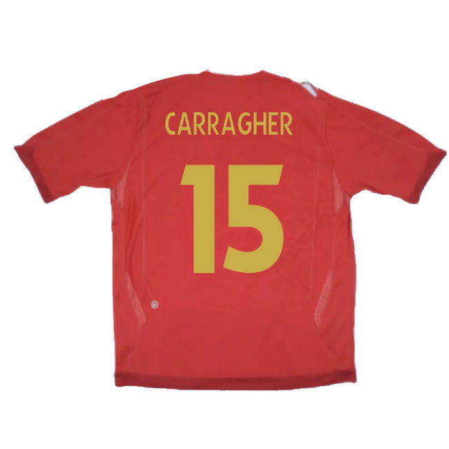 England 2006-08 Away (Excellent) (CARRAGHER 15)