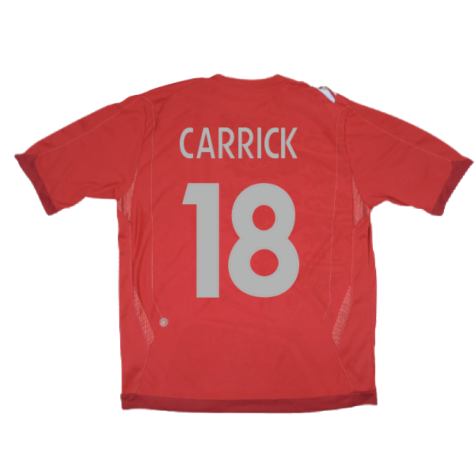 England 2006-08 Away Shirt (L) (CARRICK 18) (Very Good)