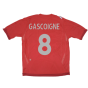 England 2006-08 Away Shirt (XL) (GASCOIGNE 8) (Good)