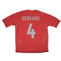 England 2006-08 Away Shirt (L) (GERRARD 4) (Very Good)